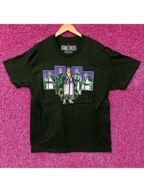 Ripple Junction One Piece Roronoa Zoro Wano Arc Anime Graphic T-Shirt Large